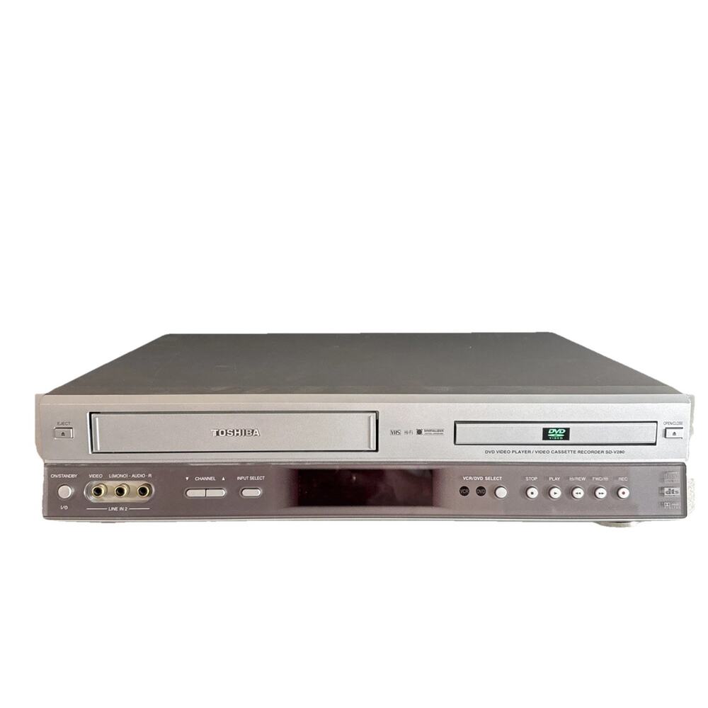 Toshiba DVD VCR Combo Player and Recorder SD-V280U | Tested WORKING. No remote